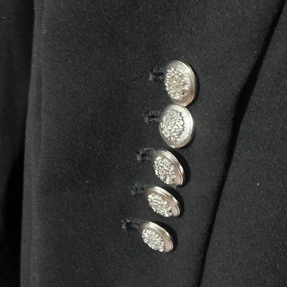 Zara Womens Limited Edition Black Blazer Mini Dress Sz Small - Picture 4 of 7